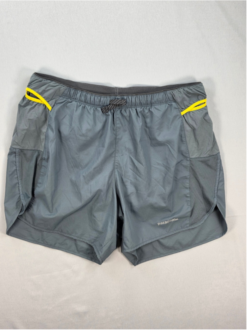 Patagonia Strider Pro 5" Shorts Mens Medium Gray Running Trail SP17 24632